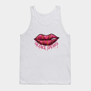 Silence Speaks Tank Top